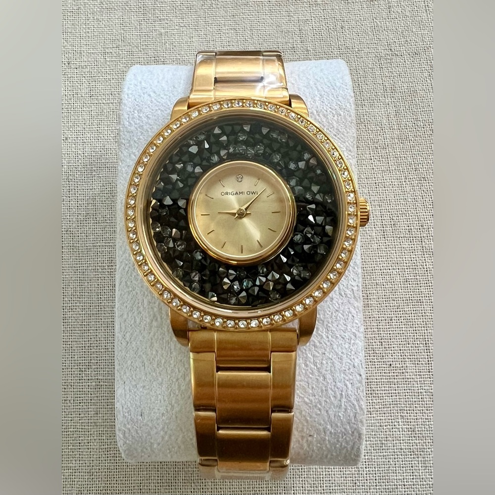 Origami Owl Gold Watch BNIB